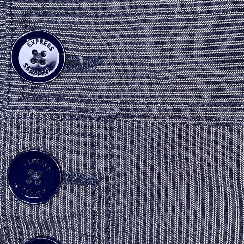 8 Sailor Style Stripped Double Button Express Sho… - image 4